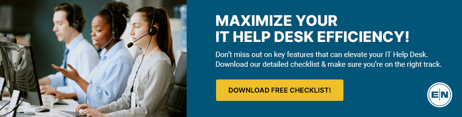 IT Help Desk Checklist CTA
